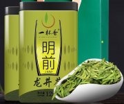 一杯香茶葉2023新茶綠茶龍井茶 明前春茶 罐裝禮